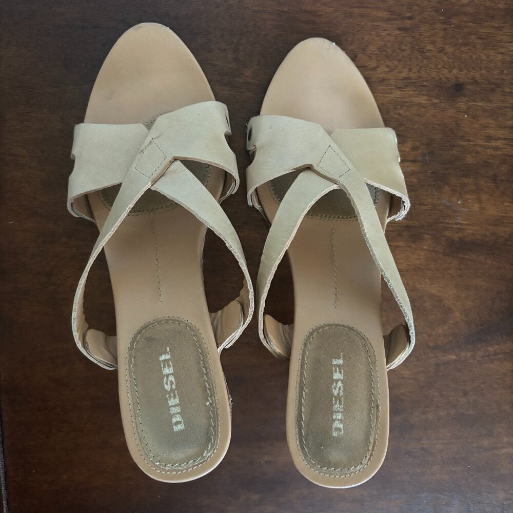 Diesel Sandals -Heeled sz 8